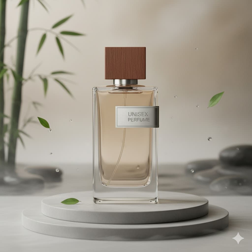Modern background for Unisex Perfume Collection